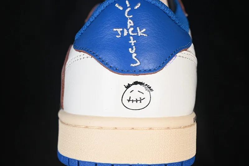 All categories Air Jordan Jordan series basketball shoes Air Jordan 1 Low ZG version Travis Scott x Air Jordan 1 Low OG AJ1 Joe 1 undercut low top full head layer DM7866-104